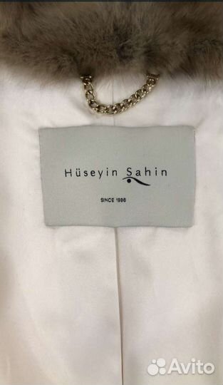 Шуба норковая, воротник соболь, размер М