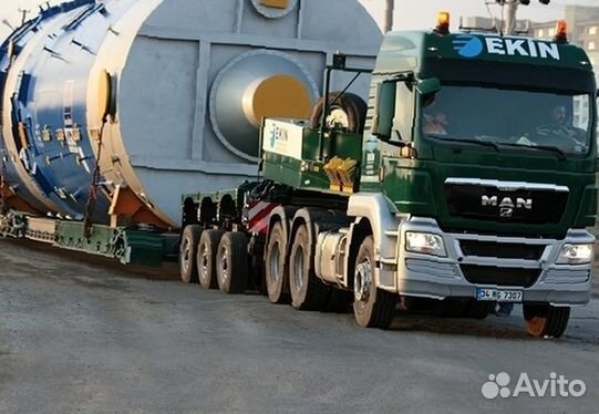 Негабаритные перевозки груза тралом по России