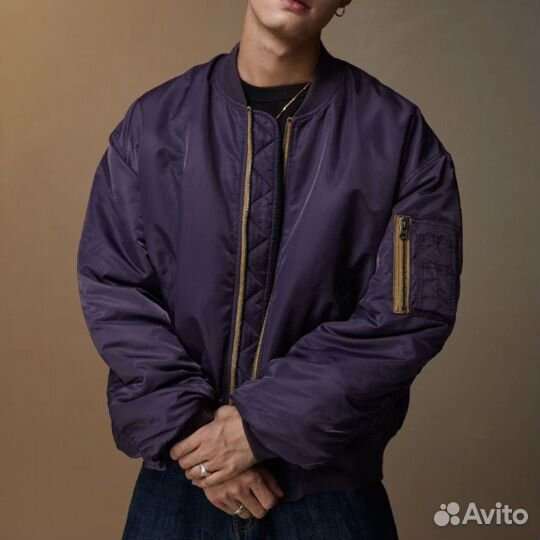 Бомбер Винтажный Оверсайз MA-1