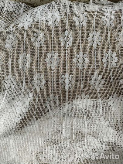 Ткань отрезы тюль хлопок винтаж СССР