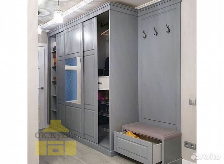 Шкаф купе угловой