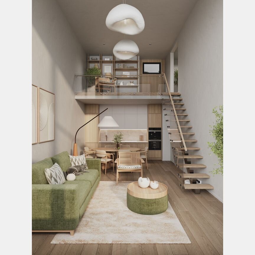 1-к. квартира, 38,2 м², 1/4 эт.