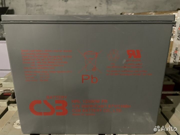 Аккумуляторы ибп 125А/ч