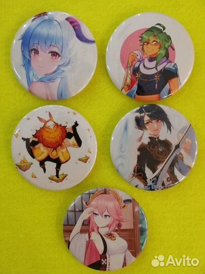 Значки Геншин Импакт