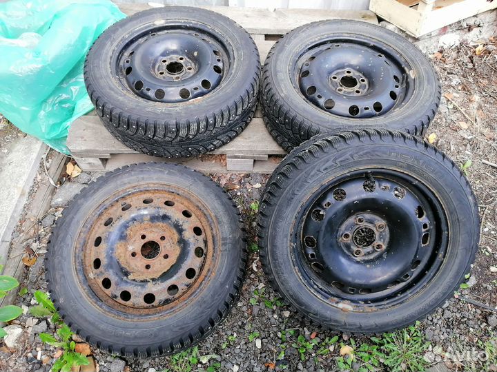 R15 Nokian Tyres Nordman 5 195/55, PCD 5x100 DIA 57.1