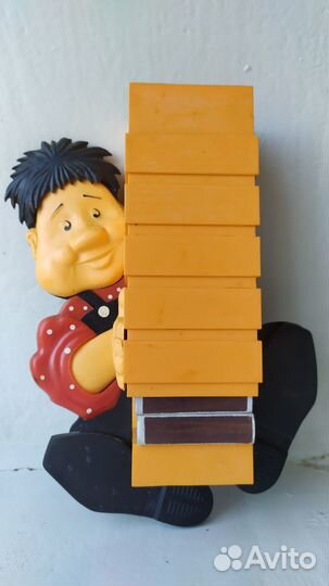 Спичечница СССР Карлсон сувенир винтаж