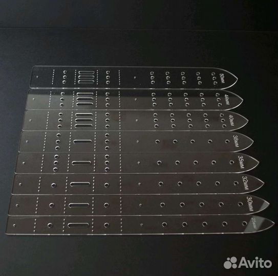 Лекало для работы с кожей