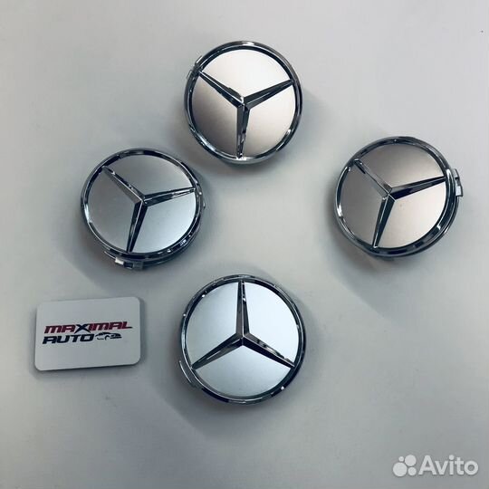 Заглушки колпачки mercedes amg