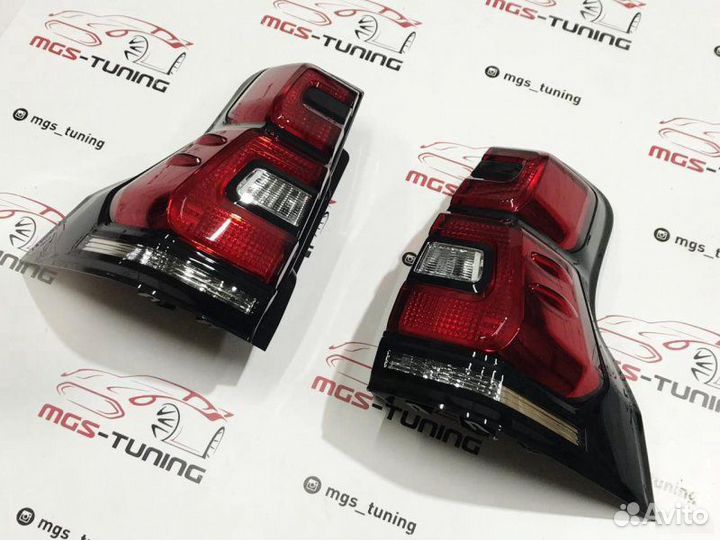 Задние фонари Land Cruiser Prado дизайн 17+