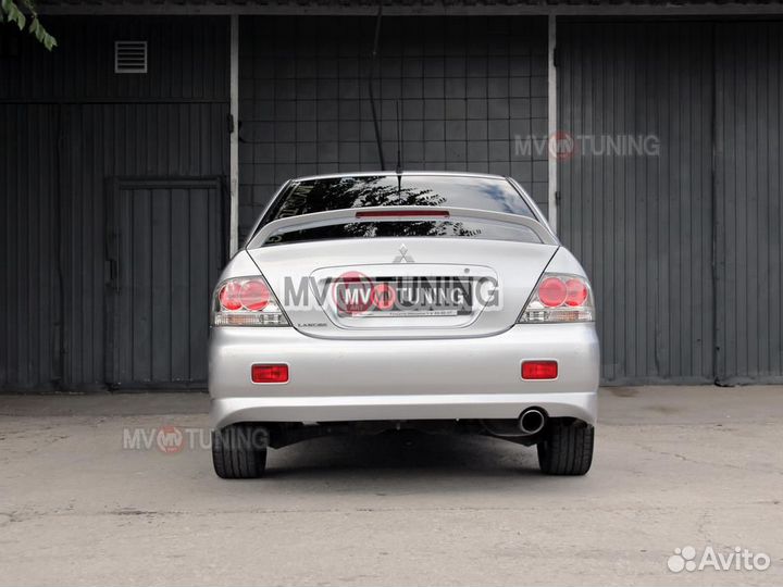 Юбка заднего бампера Sport на Mitsubishi Lancer 9