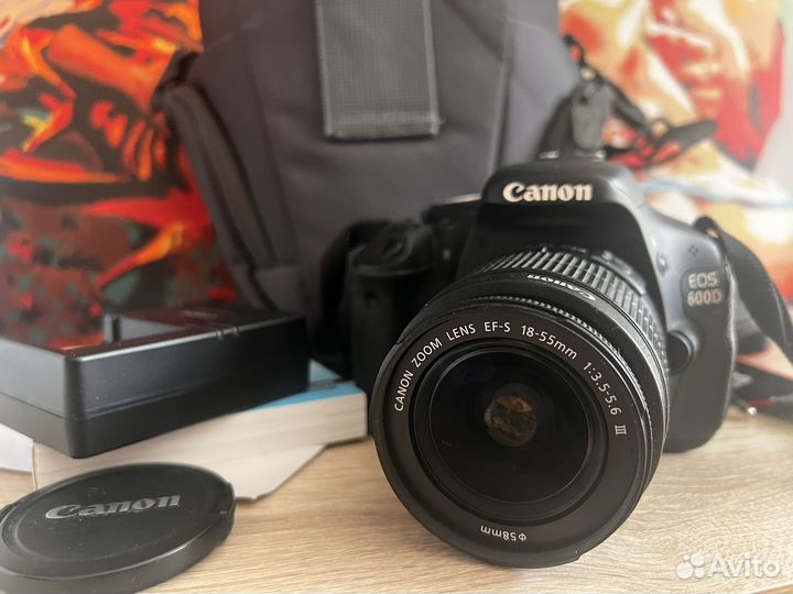 Фотоаппарат canon eos 600d