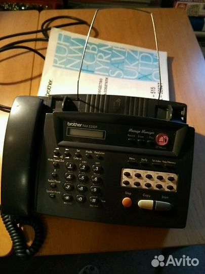 Телефон- факс Brother FAX- 525 DT
