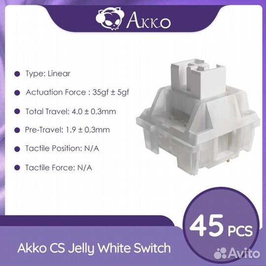 Свитчи Monsgeek 110шт в банка