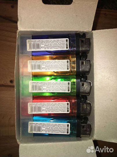 Зажигалки механические кремниевые