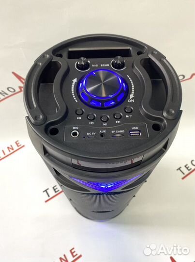 Блютус Колонка 6201, с Микрофоном, Доставка