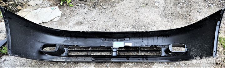 Бампер передний на Chevrolet Lanos