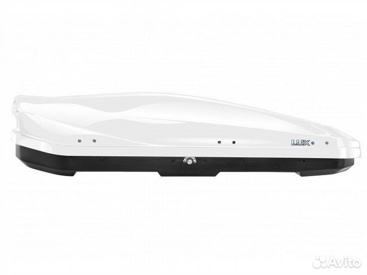 Автобокс на крышу LUX irbis 175 белый глянцевый