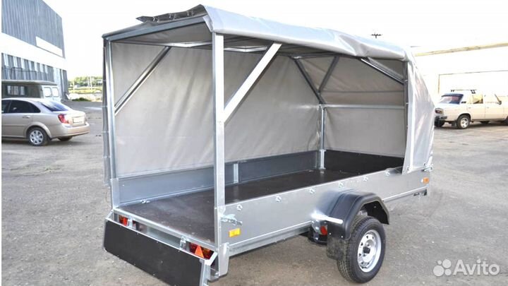 Прицеп легковой для снегохода сст супер