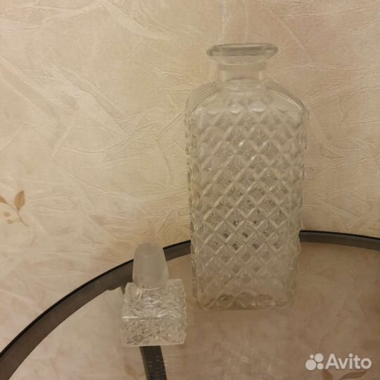 Штоф хрустальный богемия СССР