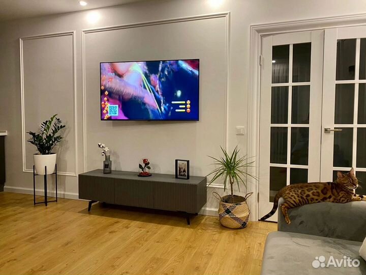 Тумба тв от производителя на опорах\подвесная