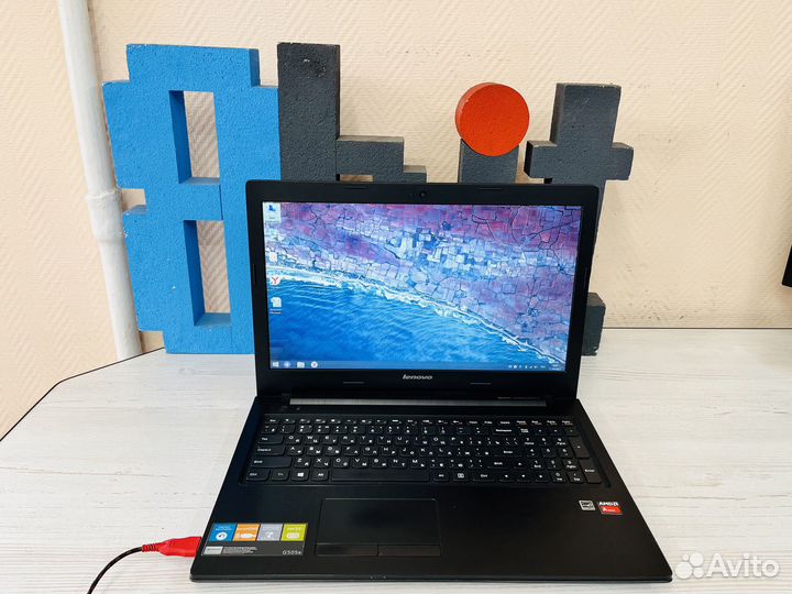 Мощный 4-х ядерный ноутбук Lenovo g505s