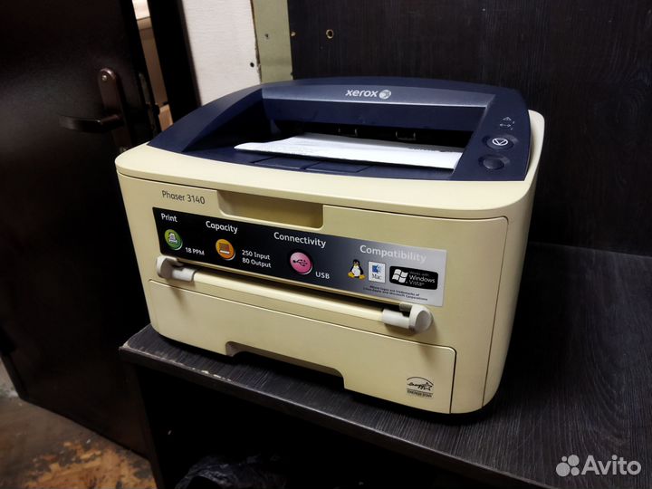 Принтер лазерный Xerox phaser 3140
