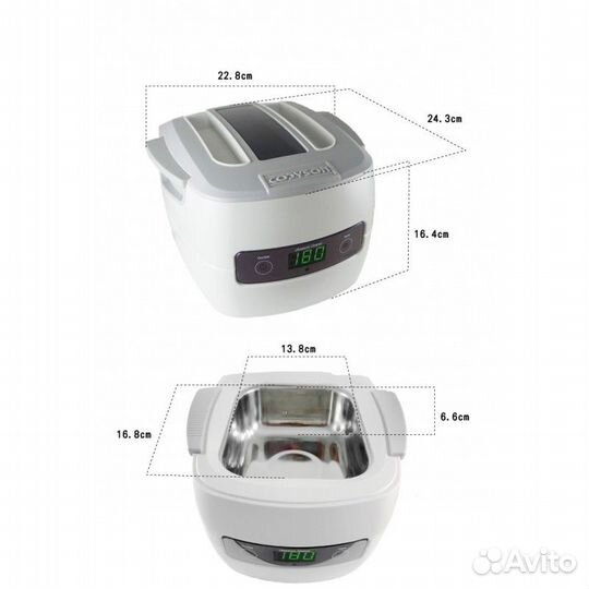 Ультразвуковая камера (мойка) codyson CD-4801