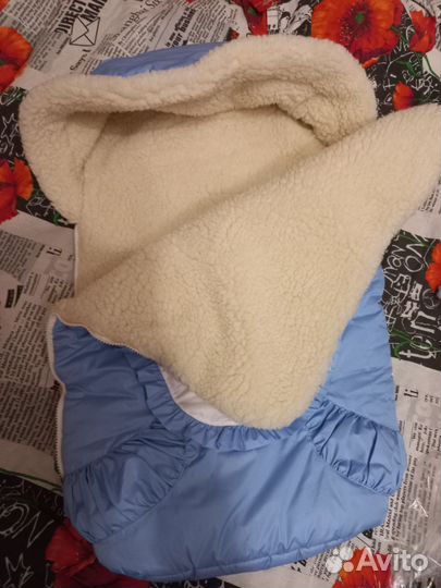 Зимний конверт в коляску