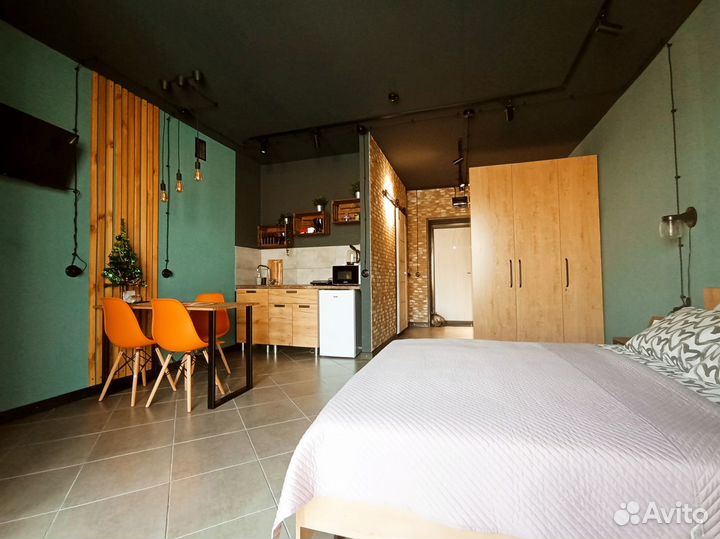 Студия (квартира) в аренду по часам/суткам