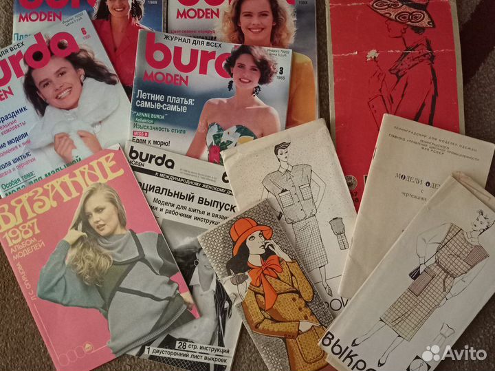 Журналы моды с 1967 по 1988