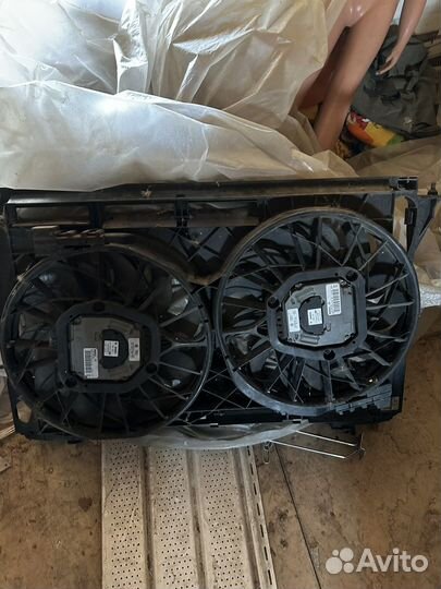 Диффузор с вентиляторами audi a8 d3