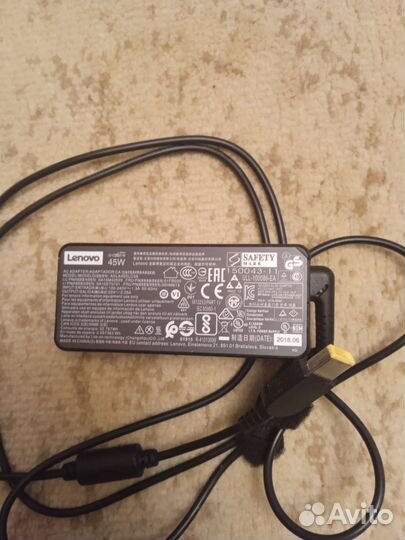 Блок питания для ноутбука lenovo 20v