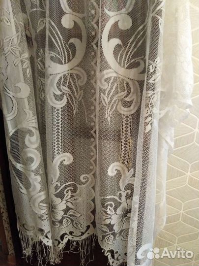Шторы тюль Германия 1971г. качество супер