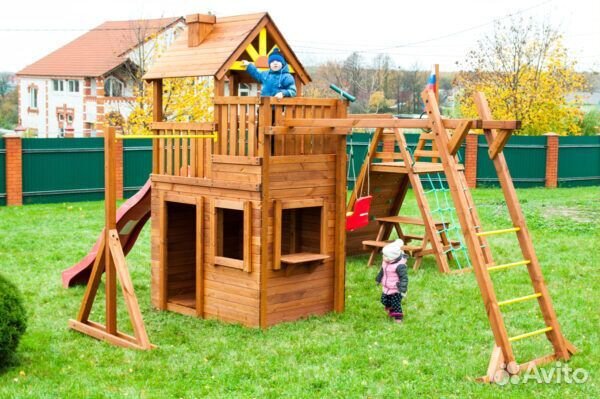 Детская площадка Выше Всех Крепость Спорт