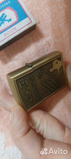 Винтажная бензиновая зажигалка Бандерас 2я Мировая