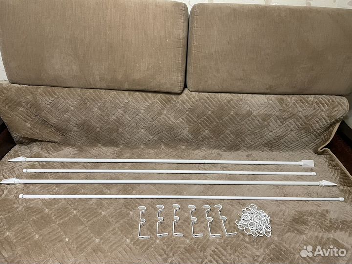 Карниз двухрядный настенный