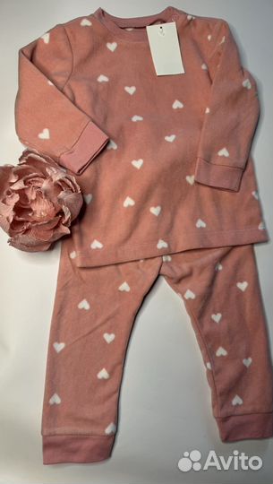 Новый флисоаый костюм поддева HM