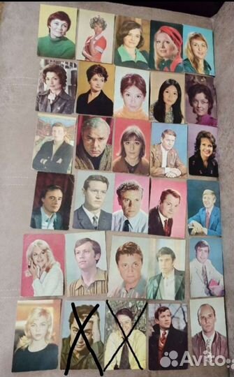 Открытки Актеры СССР