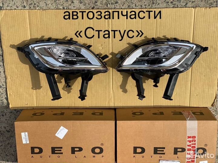 Туманки (пара) Opel Astra J