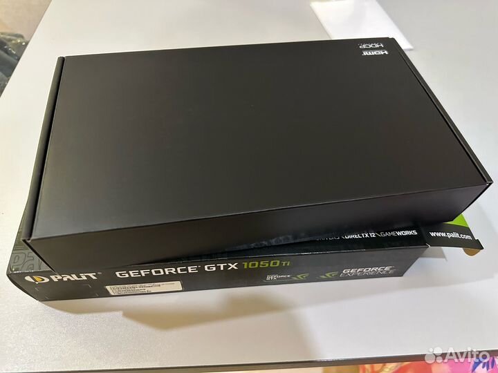 Видеокарта gtx 1050 ti palit