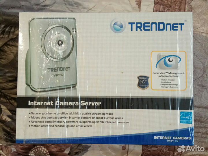 IP видеокамера trendnet TV-IP110