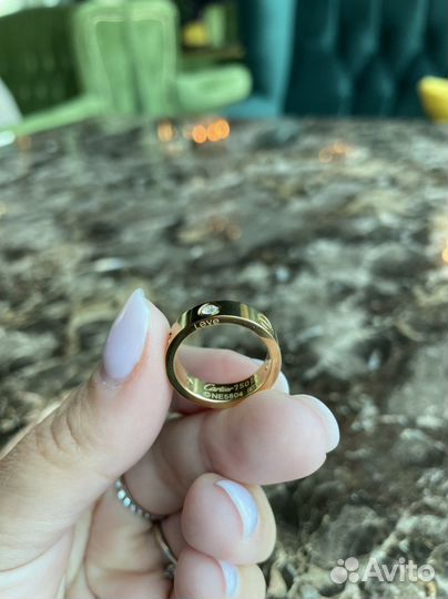 Кольцо cartier