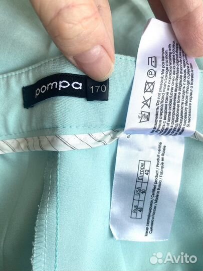 Летние брюки женские Pompa, размер 48