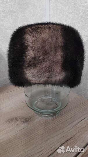 Норковая шапка мягкая в идеальном состоянии