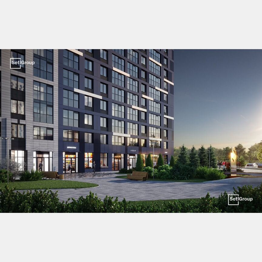 1-к. квартира, 35,7 м², 8/12 эт.