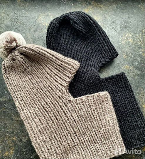 Балаклава вязаная