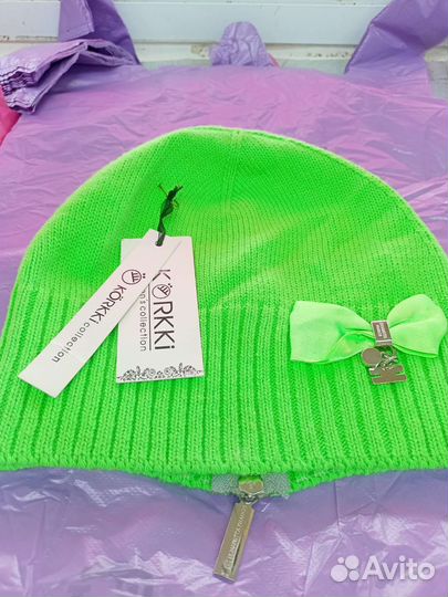 Шапка на девочку весна