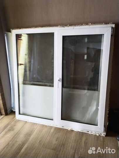 Окна пластиковые б/у