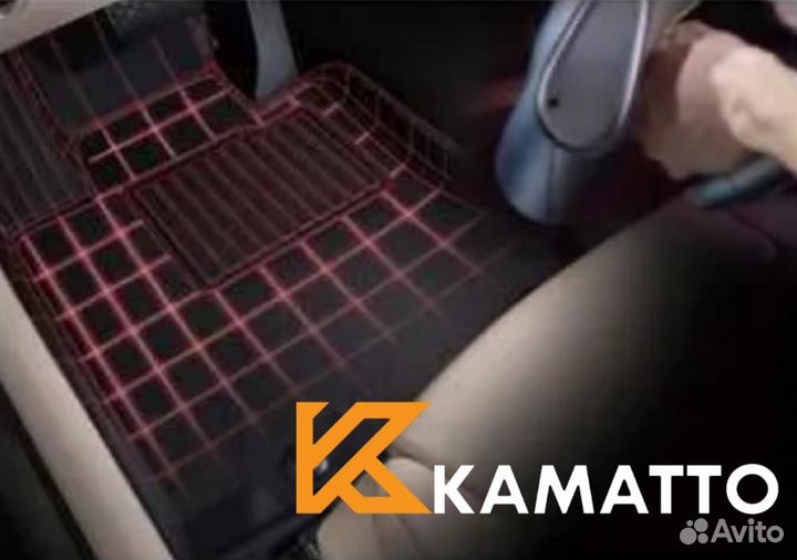 Kamatto PRO - 3D авто коврики Toyota C-HR 2WD