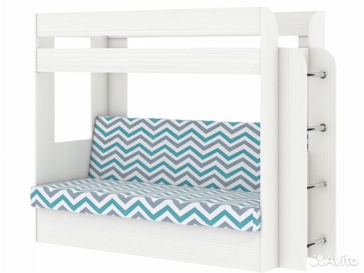 Кровать двухъярусная Латте 77-03